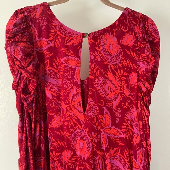 NWT Free People Hello Lover Ruched Sleeve Tunic - Picture 14 of 15